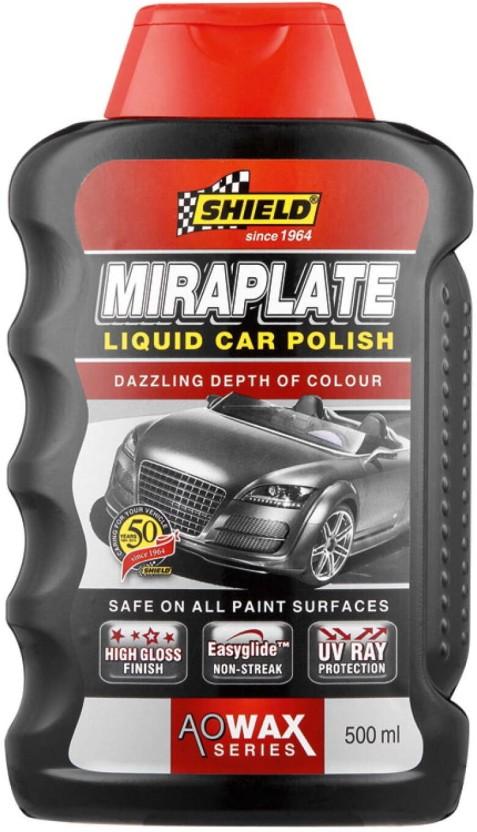 Shield Miraplate Liquid Car Polish for Exterior (500 ml, Pack of 1)