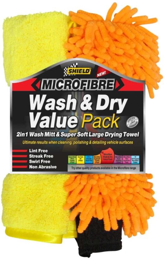 Shield 000000000000223386_EA Microfiber Vehicle Washing  Cloth (Pack Of 1)