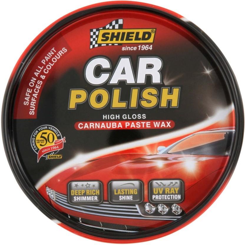 Shield Carnauba Paste Wax Paste Car Polish for Exterior (200 ml, Pack of 1)