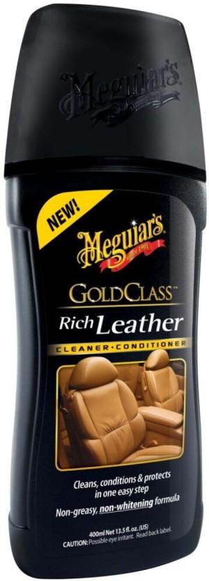 MEGUIARS Gold Class Leather Cleaner and Conditioner Vehicle Washing Liquid (400 ml)