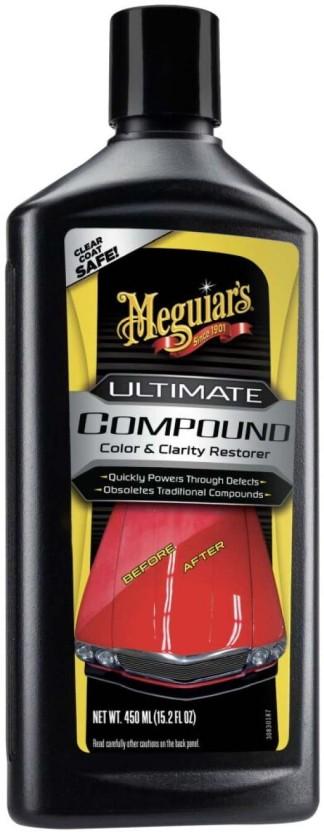 Meguiar's Ultimate Compound Liquid Car Polish for Exterior (450 ml, Pack of 1)