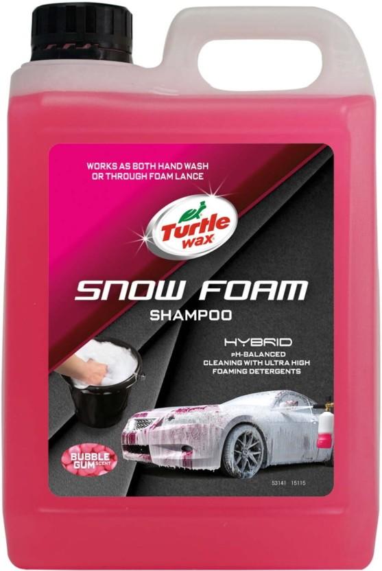 TURTLE WAX Hybrid Snow Foam Shampoo Vehicle Washing Liquid (2.5 L)