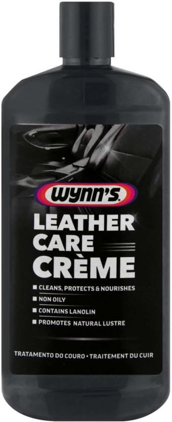 Wynns Leather Care Cream Liquid Car Polish for Leather (375 ml, Pack of 1)