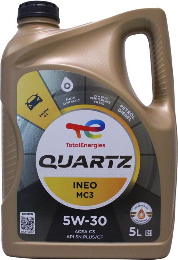 TotalEnergies Quartz INEO MC3 5W-30 (5 L, Pack of 1)