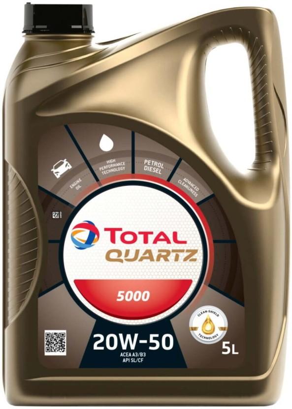 TotalEnergies Quartz 5000 20W50 (5 L, Pack of 3)