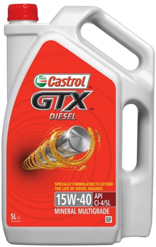 Castrol 15W-40 (5 L, Pack of 1)