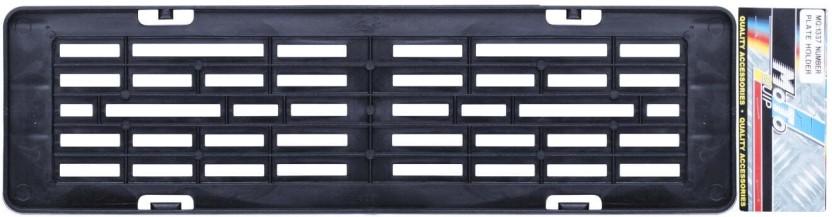 Moto-quip Car Front Number Plate Holder (Black)