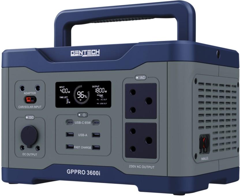Gentech GPPRO3600I Pure Sine Wave Inverter (With Battery)