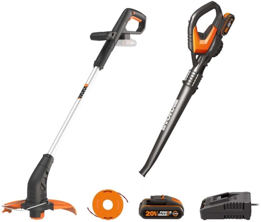 Worx Trimmer Kit and Batry Leaf Blower (Corded)
