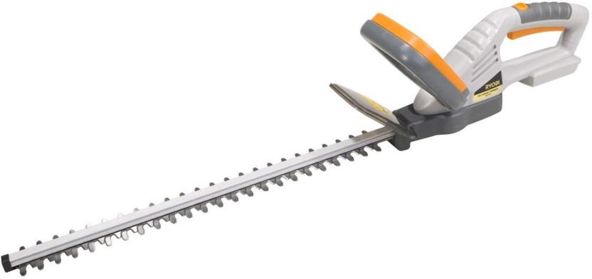 Ryobi 18V Li-Ion Cordless Hedge Trimmer Corded Grass Trimmer (Manual Feed)