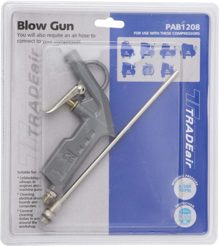 Tradeair Gun With Extended Nozzle Air Blower (Corded)