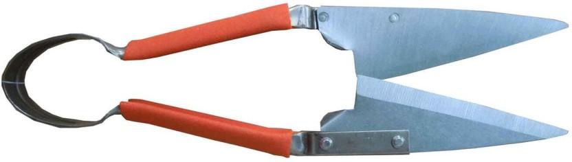 Garden Master Carbon Steel Leaf Cutter (Pack of 1, Orange, Black)