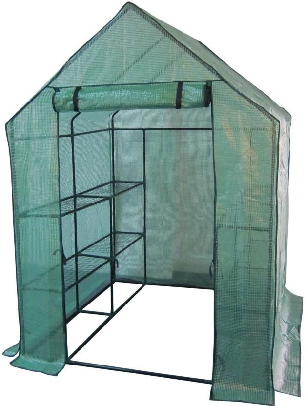 Garden Master Walk-In Growhouse Portable Green House (Green)