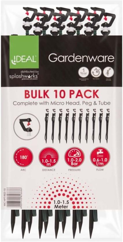 SA PLASTIKOR Micro Head Peg and Tube Garden Tool Kit (10 Tools)