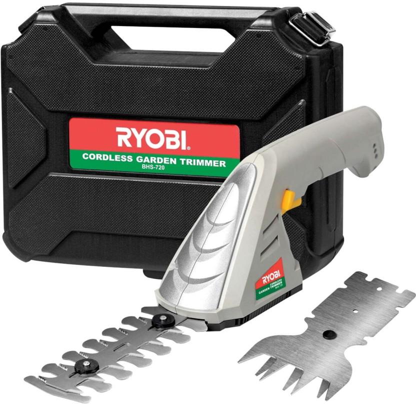 Ryobi 7.2V Hedge Trimmer + Grass Shear Cordless Grass Trimmer (Semi-automatic Feed)