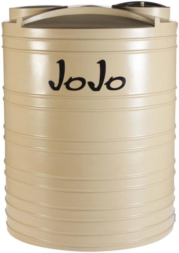 Jojo Tanks Vertical 5250 L Water Tank (Plastic)