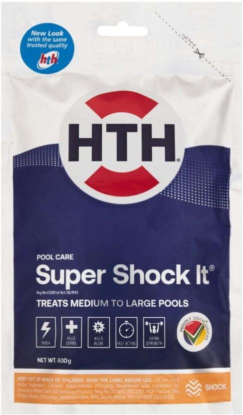 Hth Super Shock It Pool Cleaner (Pack of 1)