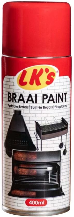 LK PRODUCTS GEAD04 Matte Flammable Spray Paints (400 ml, Pack of 1)