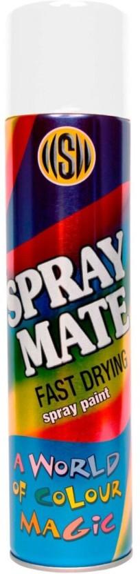 Spraymate Gloss White Matte Spray Paints (250 ml, Pack of 1)