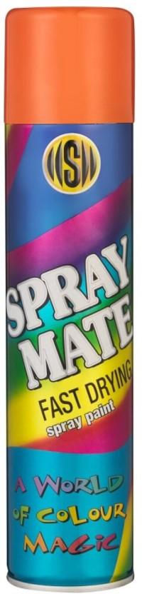 Spraymate Electric Orange Matte Spray Paints (250 ml, Pack of 1)
