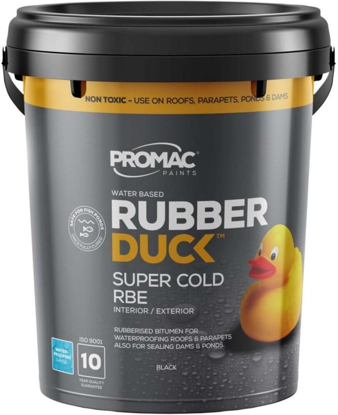 Promac Promac 20L Rubber Duck Super Cold RBE WB Black Emulsion Wall Paint (20 L)