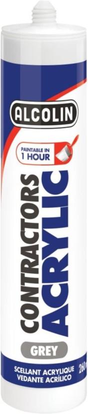 Alcolin Contractors Acrylic Grey Adhesive (260 ml)