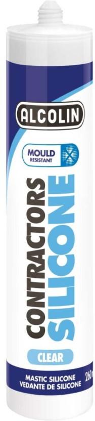 Alcolin Contractors Silicone Clear Adhesive (260 ml)