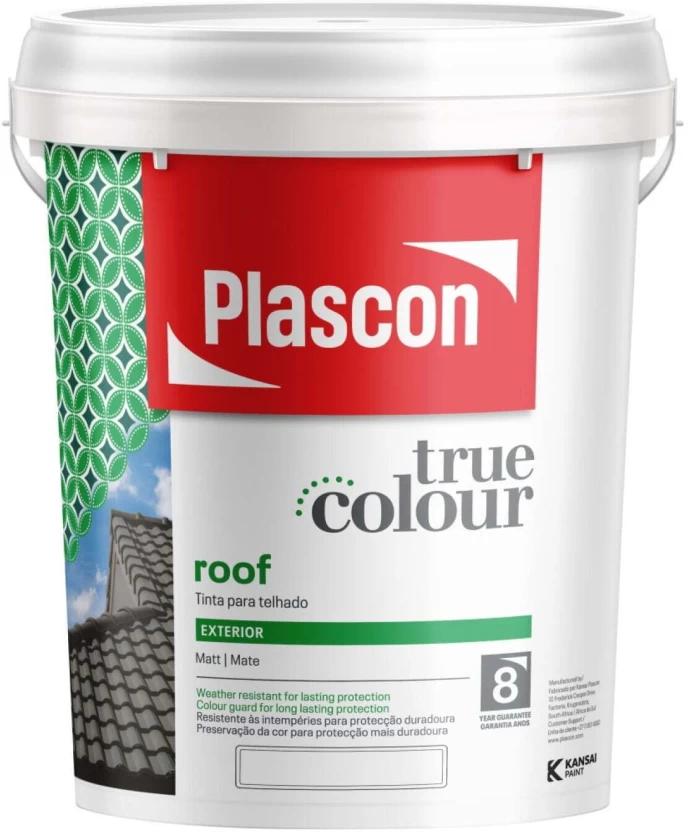 Plascon True Colour Roof Standard Grey Emulsion Wall Paint (20 L)