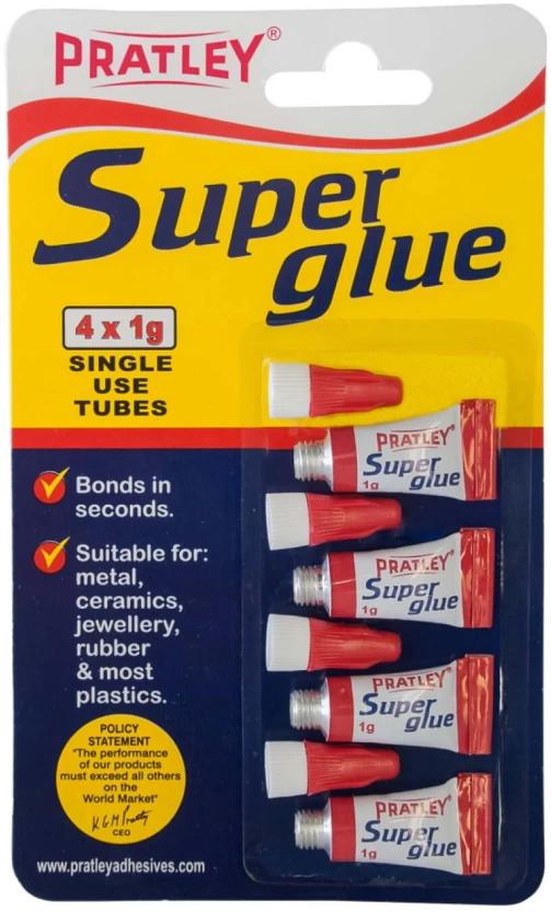 Pratley Single Use Super Glue Adhesive (4 g)