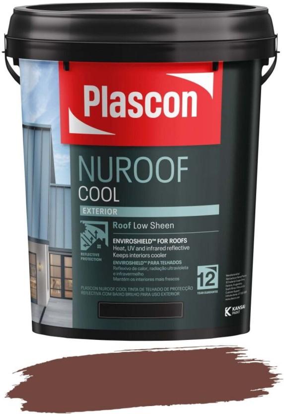 Plascon Nuroof Cool Black Coffee Black Coffee Emulsion Wall Paint (20 L)