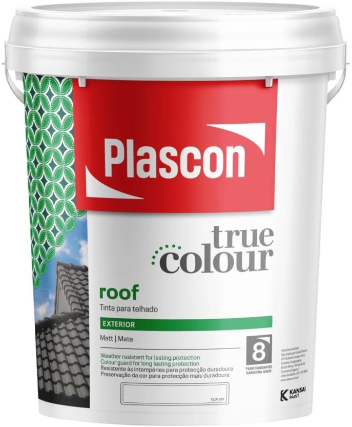 Plascon True Colour Roof Standard Brown Emulsion Wall Paint (20 L)