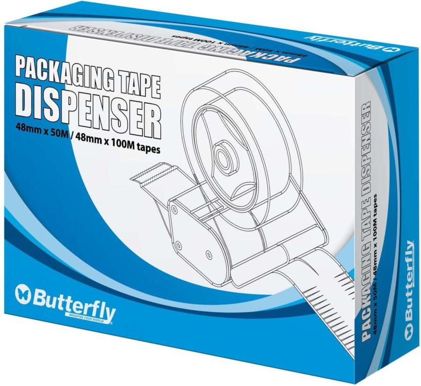 Butterfly Packaging Tape Dispenser Adhesive (107 g)