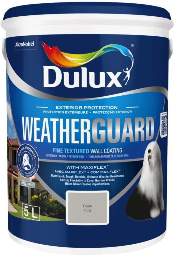 Dulux Weatherguard Cape Fog Cape Fog Emulsion Wall Paint (20 L)