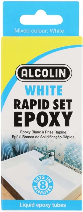 Alcolin Epoxy Liquid Rapid Set White Adhesive (20 ml)