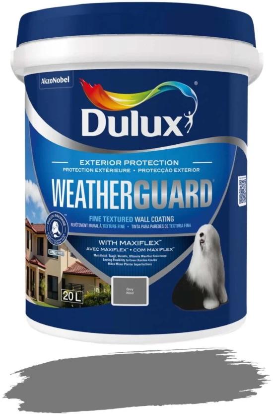 Dulux Weatherguard Summer Showers Grey Wind Emulsion Wall Paint (20 L)