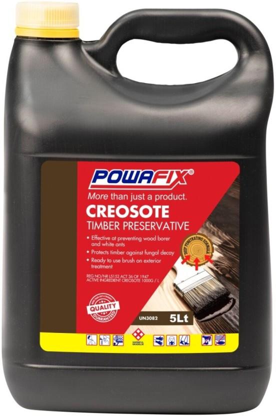 Powafix Powafix 5L Creosote Black Emulsion Wall Paint (5 L)