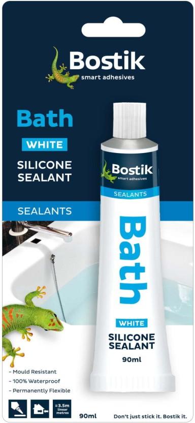 Bostik Bath Silicone Sealant Adhesive (90 ml)