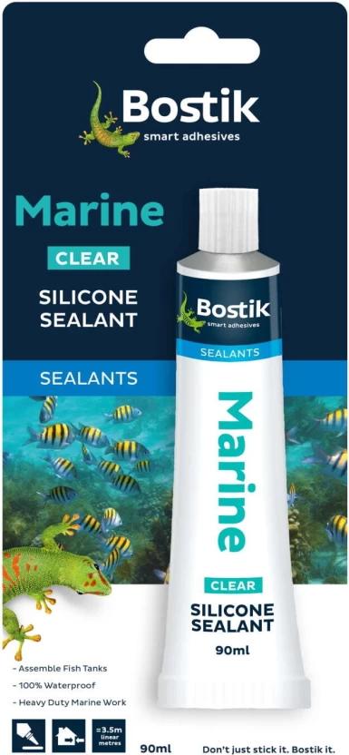 Bostik Marine Sealant Clear Adhesive (90 ml)