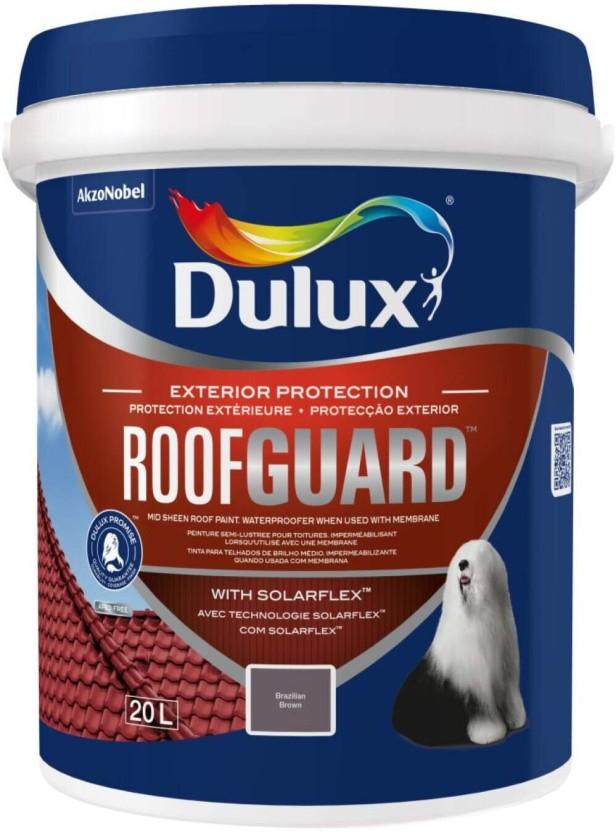 Dulux Roofguard Brazilian Brown Emulsion Wall Paint (20 L)