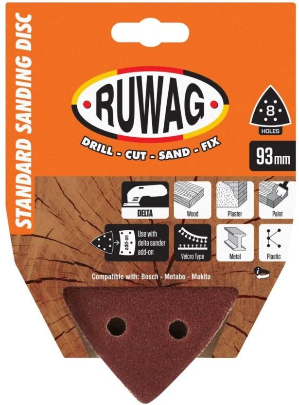 Ruwag Trian Sand Paper Emery Sandpaper (120 Pack of 1)