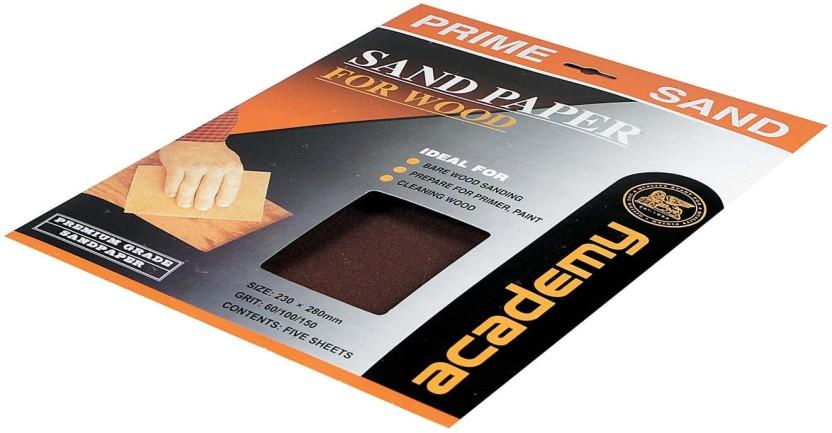 Academy Cabinet Paper Aluminium Oxide Sandpaper (60 Pack of 1)
