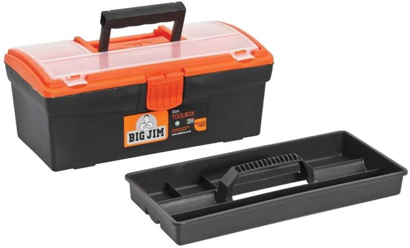 Big Jim DH0230-BL Tool Box with Tray