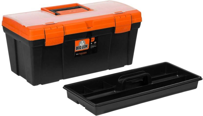 Big Jim DH0240-BL Tool Box with Tray