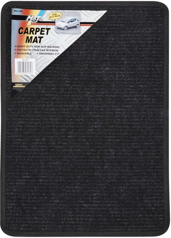 MOTO-QUIP Rubber Standard Mat For  NA Universal Fit (Black)