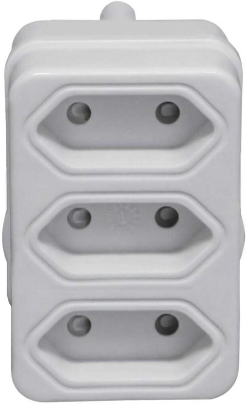Selectrix 3 x 6Amp Power Plug (White)