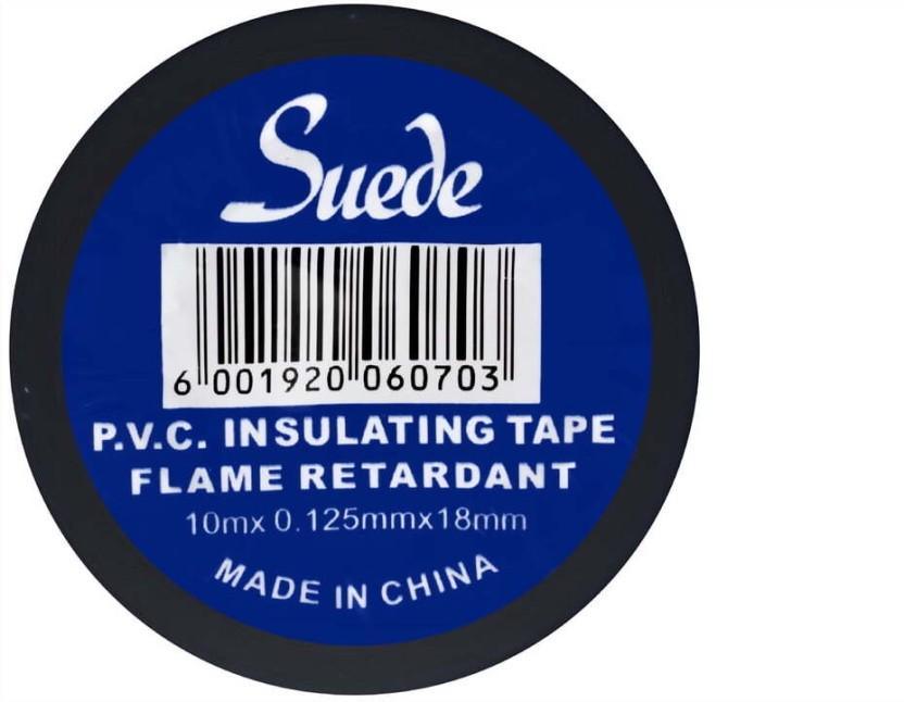 Selectrix PVC Electrical Tape ,  10 m x 0.0125 cm (Black, Pack of 1)