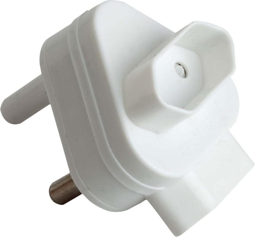 Selectrix Top and Back entry Power Plug (White)