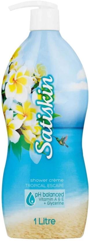 Satiskin Tropical Escape Shower Creme Body Wash (1 L)
