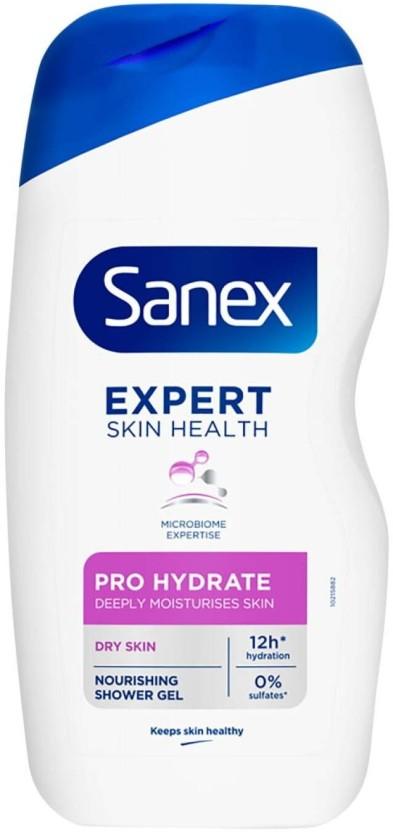 Sanex Shower Gel Pro Hydrate Body Wash (12 x 500 ml)