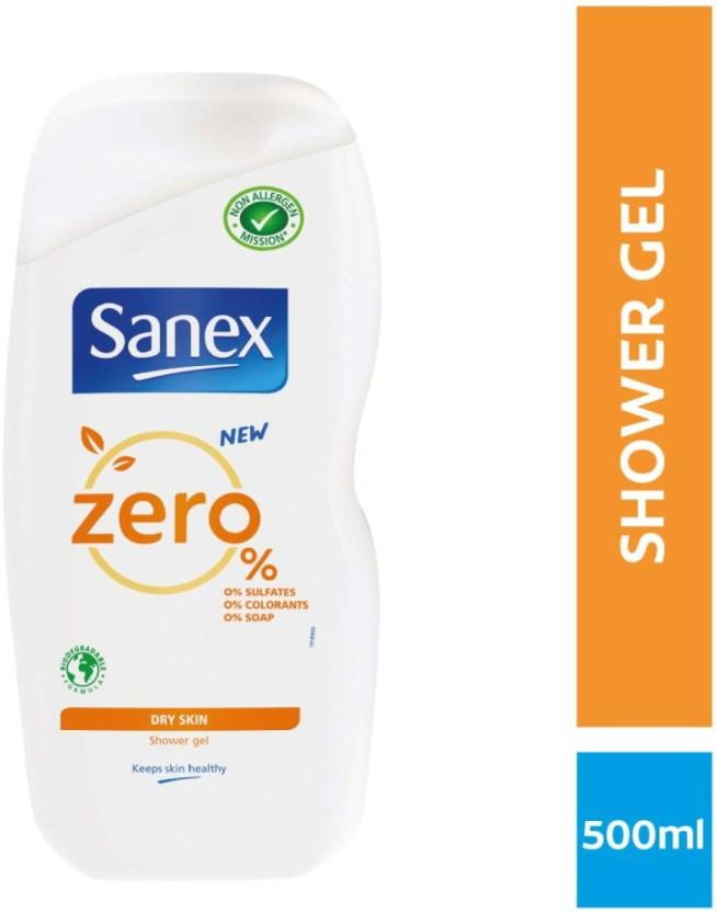 Sanex Zero % Dry Skin Shower Gel Body Wash (6 x 3000 ml)